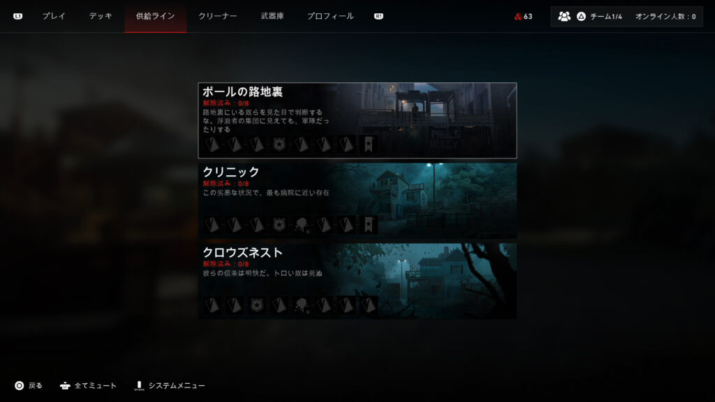Back 4 Blood_供給ライン